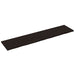 Bordplate mørkebrun 220x50x(2-4) cm behandlet heltre eik