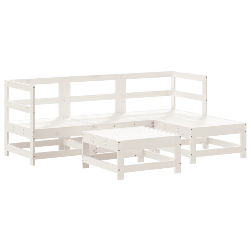 Hagesofagruppe hvit 5 deler heltre furu