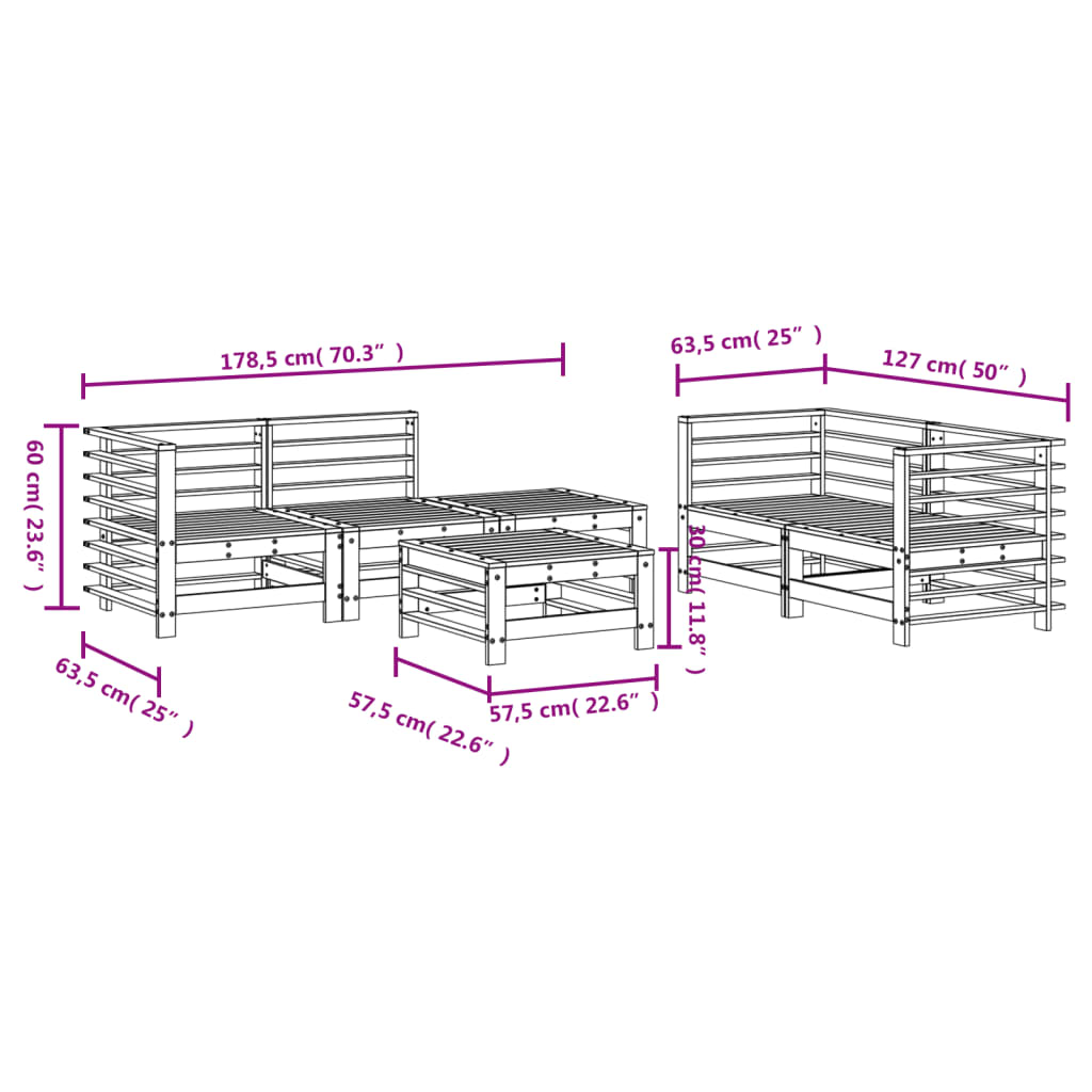 Hagesofagruppe 6 deler hvit heltre furu