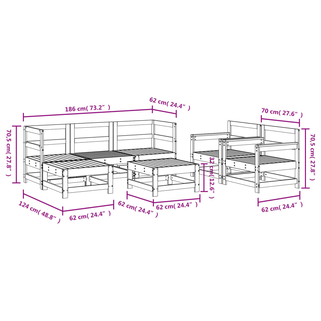Hagesofagruppe 7 deler hvit heltre furu