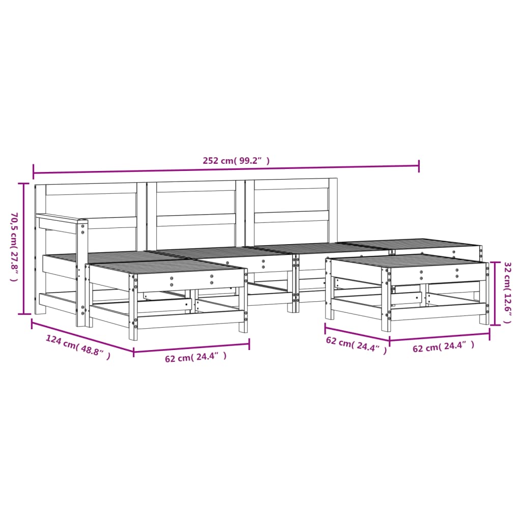 Hagesofagruppe 6 deler hvit heltre furu