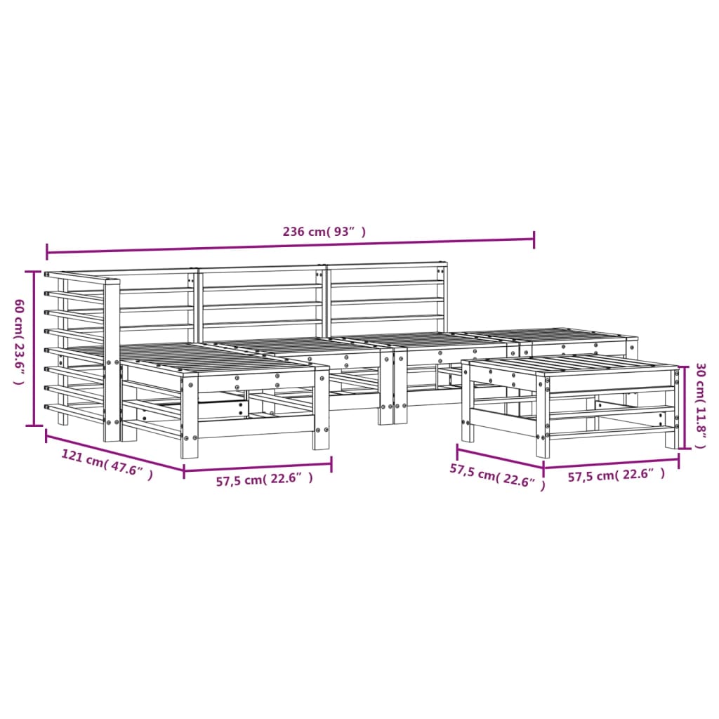 Hagesofagruppe 6 deler hvit heltre furu