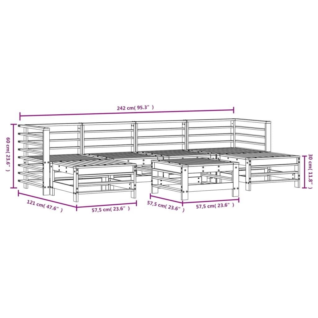 Hagesofagruppe 7 deler hvit heltre furu