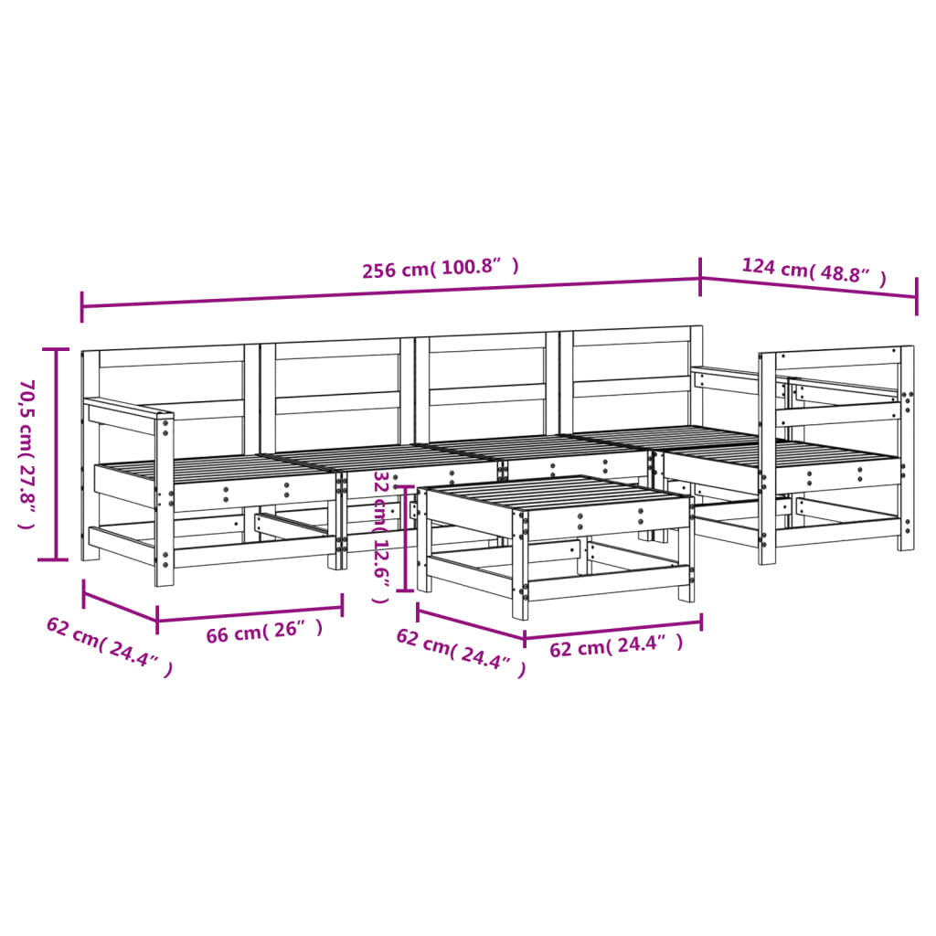 Hagesofagruppe 6 deler hvit heltre furu