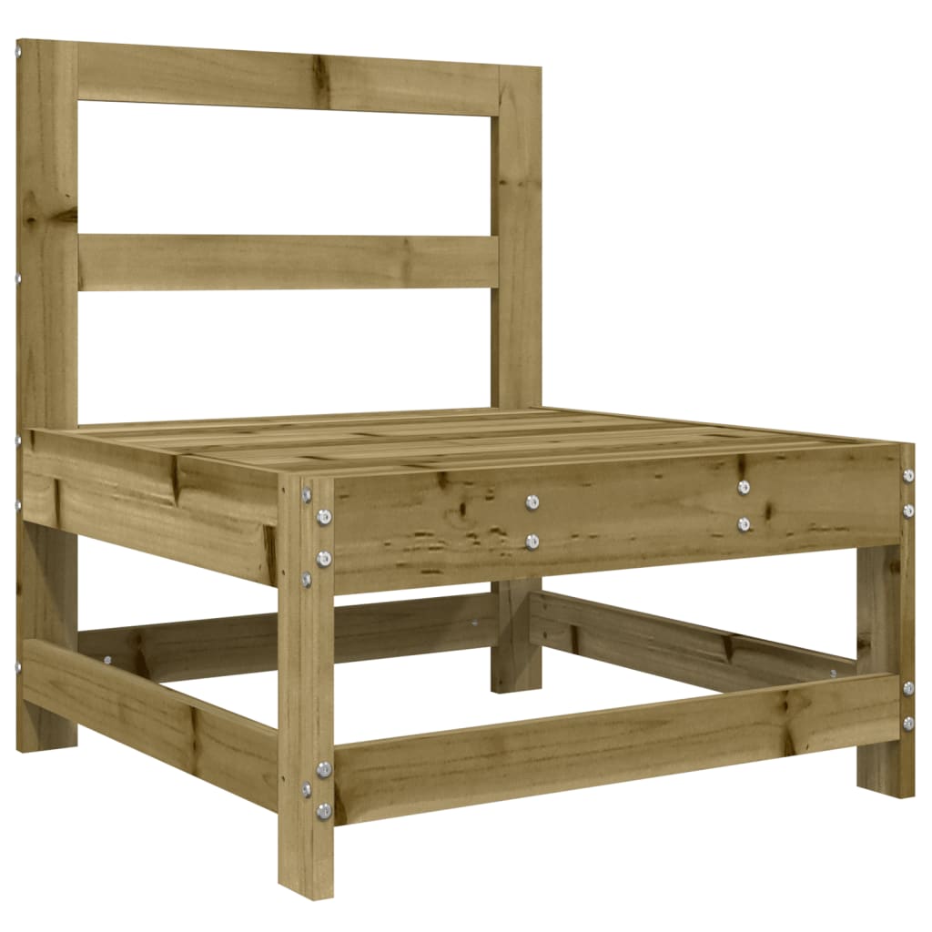 Hagesofagruppe 6 deler impregnert furu vidaXL