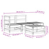 Hagesofagruppe 4 deler hvit heltre furu