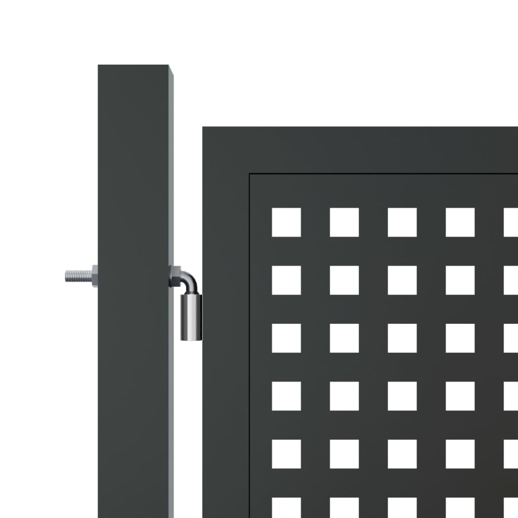 Hageport antrasitt 300x150 cm stål