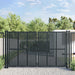 Hageport antrasitt 300x175 cm stål