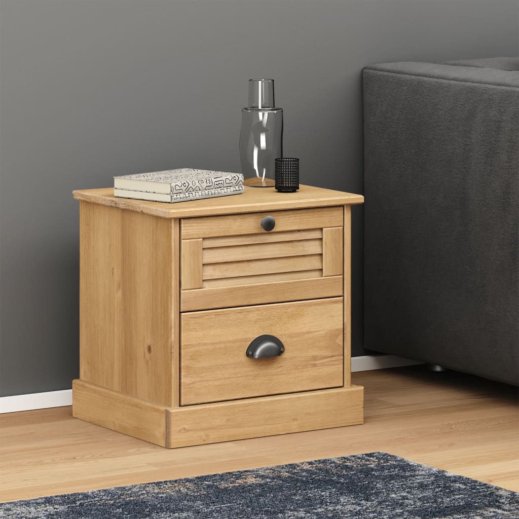Nattbord VIGO 42x35x42 cm heltre furu
