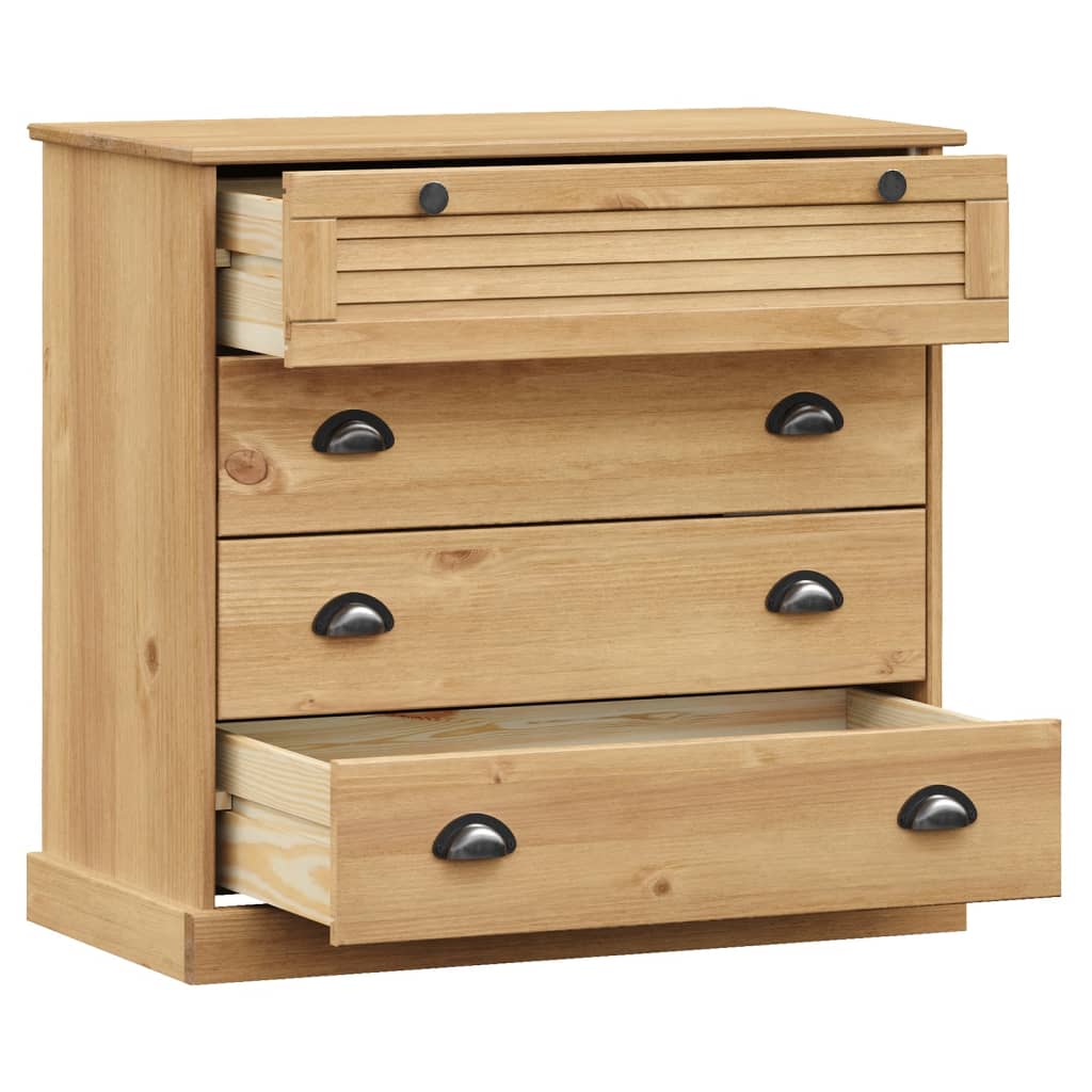 Kommode VIGO 80x40x76 cm heltre furu