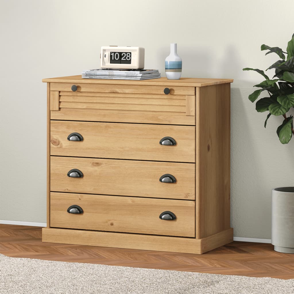 Kommode VIGO 80x40x76 cm heltre furu