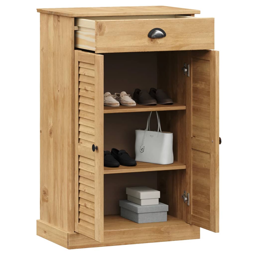 Skoskap VIGO 60x35x96 cm heltre furu