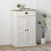 Skoskap VIGO hvit 60x35x96 cm heltre furu