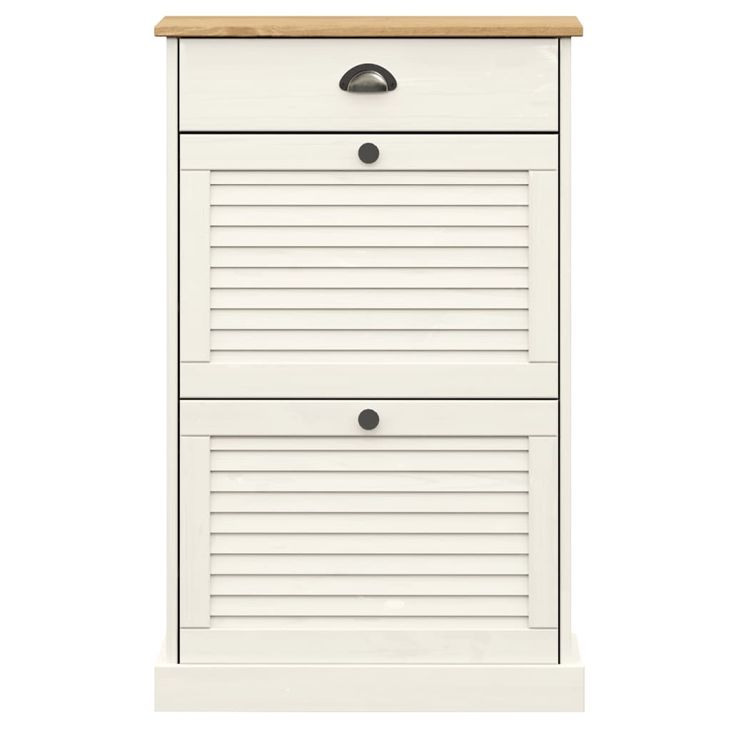 Skoskap VIGO 60x35x96 cm hvit heltre furu