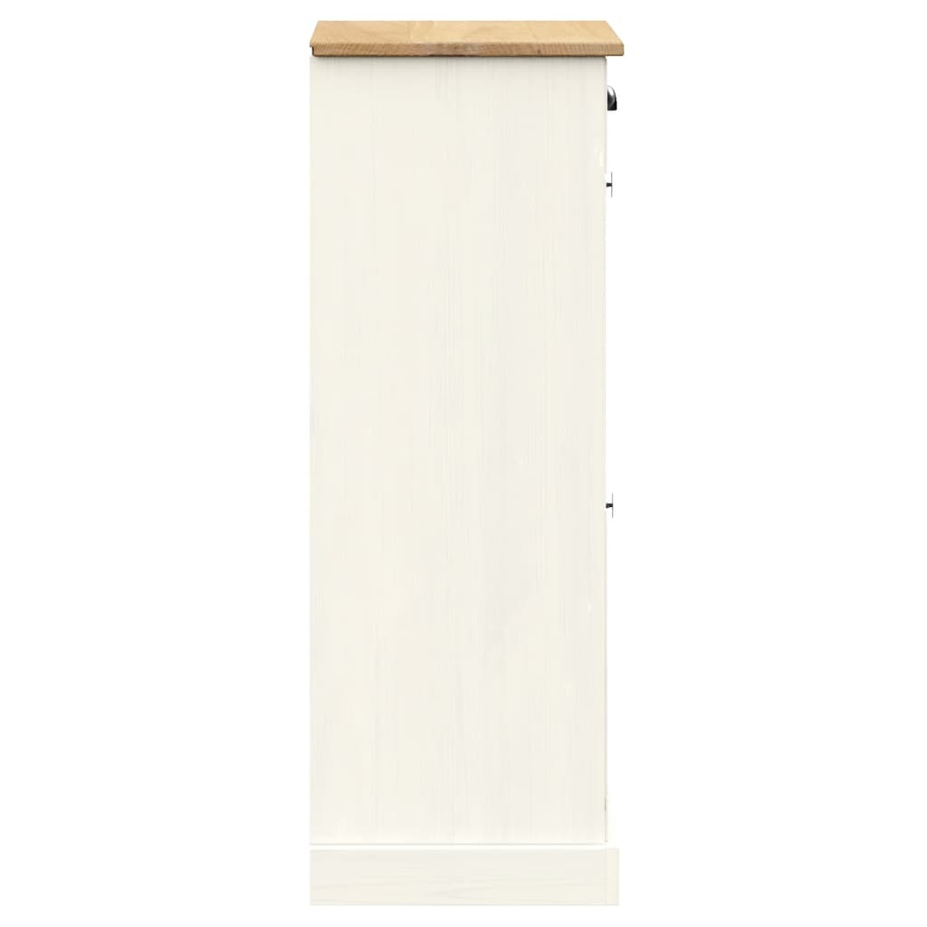 Skoskap VIGO 60x35x96 cm hvit heltre furu
