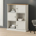 Bokhylle VIGO hvit 90x35x114,5 cm heltre furu vidaXL