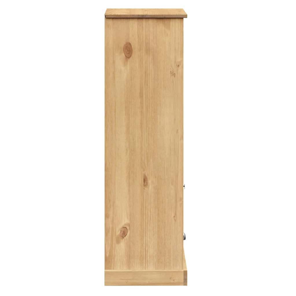 Bokhylle VIGO 60x35x114,5 cm heltre furu