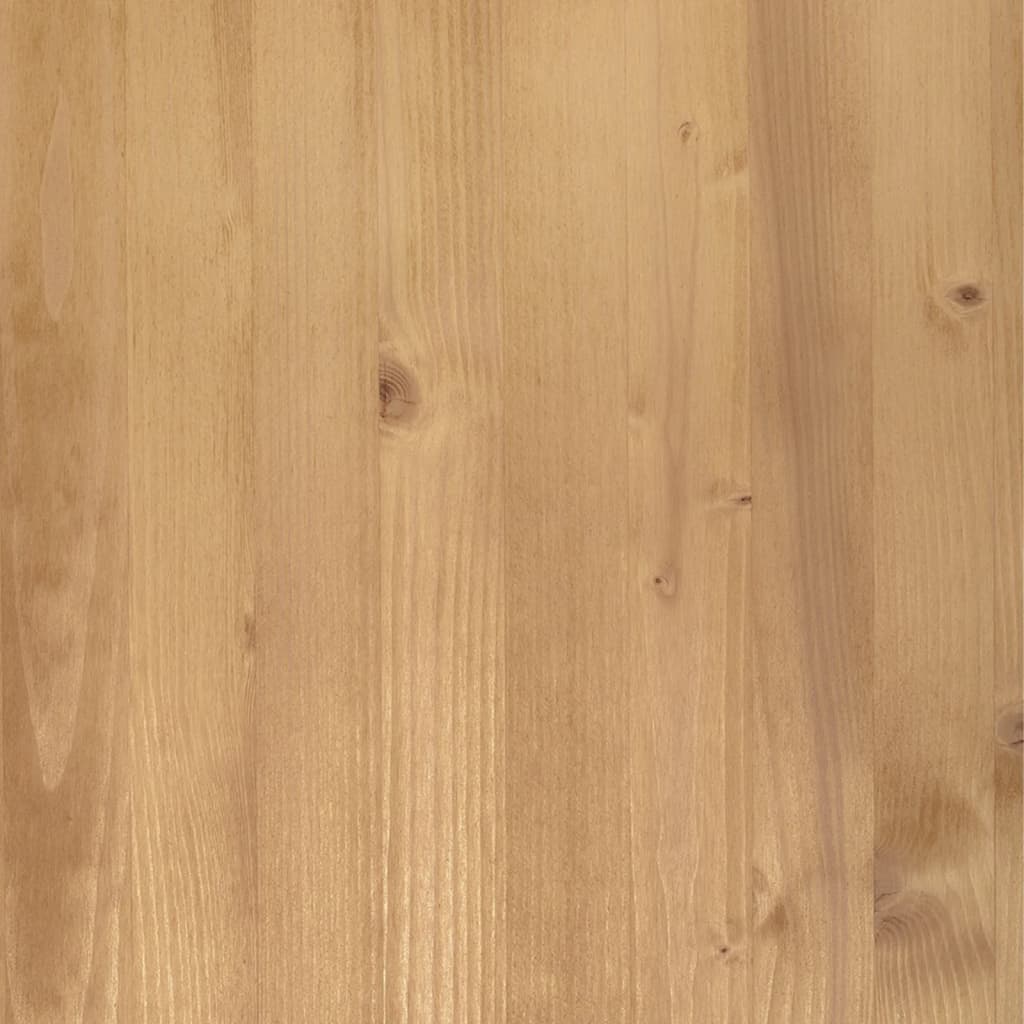 Skjenk med skuffer VIGO 113x40x75 cm heltre furu vidaXL
