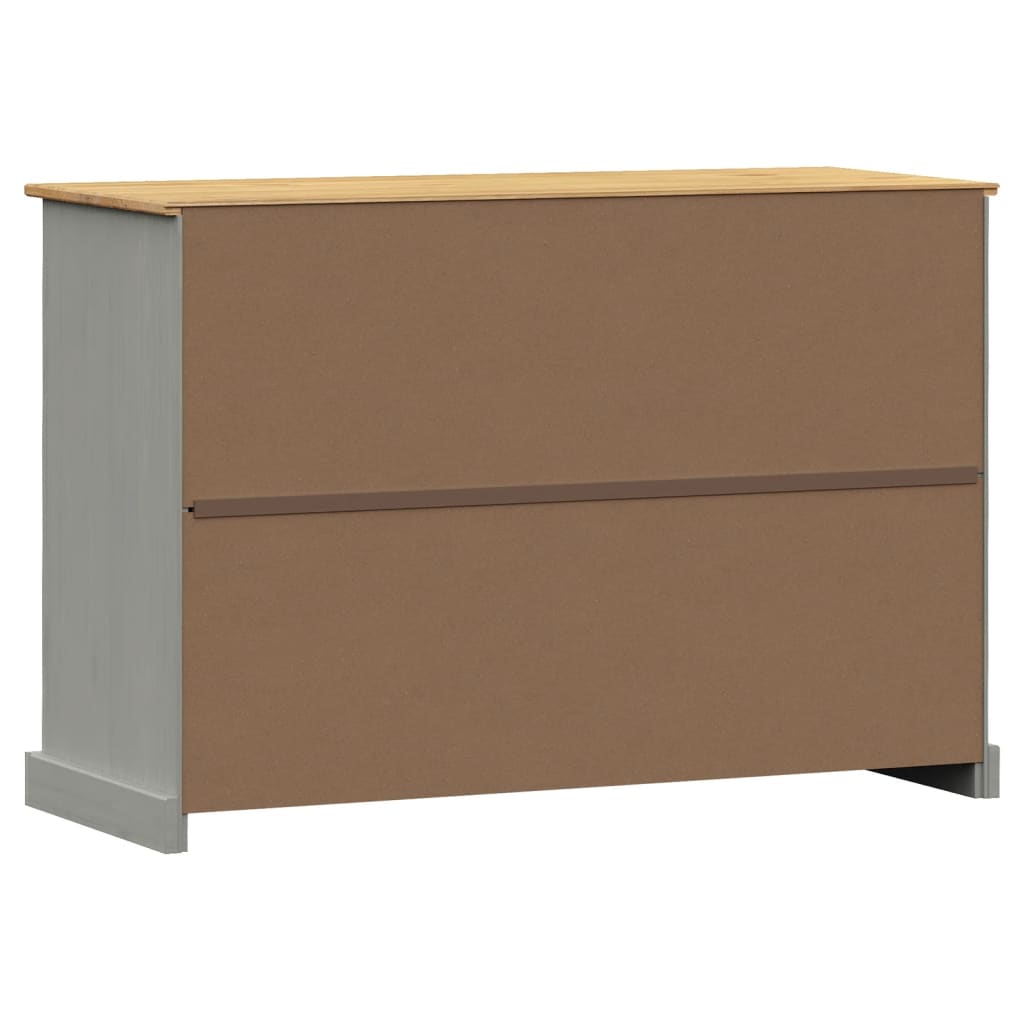 Skjenk med skuffer VIGO 113x40x75 cm heltre furu