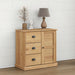 Skjenk med skuffer VIGO 78x40x75 cm heltre furu vidaXL