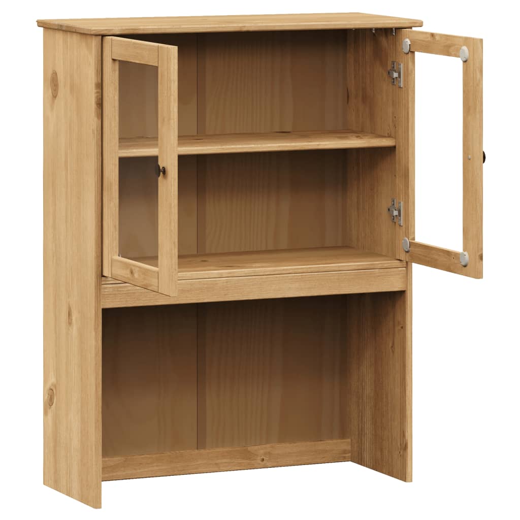 Topp til kommode VIGO 78x30x100 cm heltre furu vidaXL