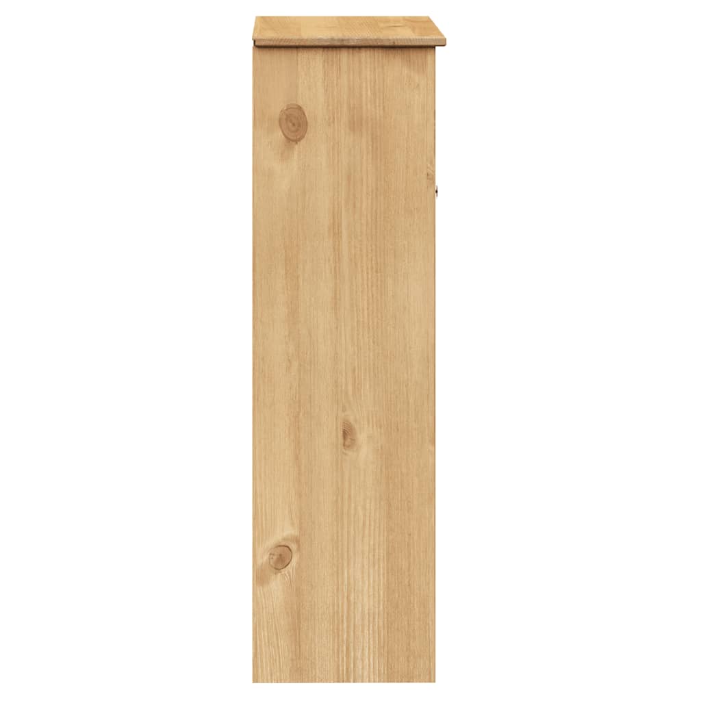 Topp til kommode VIGO 78x30x100 cm heltre furu vidaXL