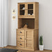 Topp til kommode VIGO 78x30x100 cm heltre furu vidaXL