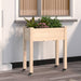 Plantekasse med foring 71x37x80 cm heltre gran