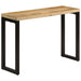 Konsollbord 110x35x76 cm grovt heltre mangotre