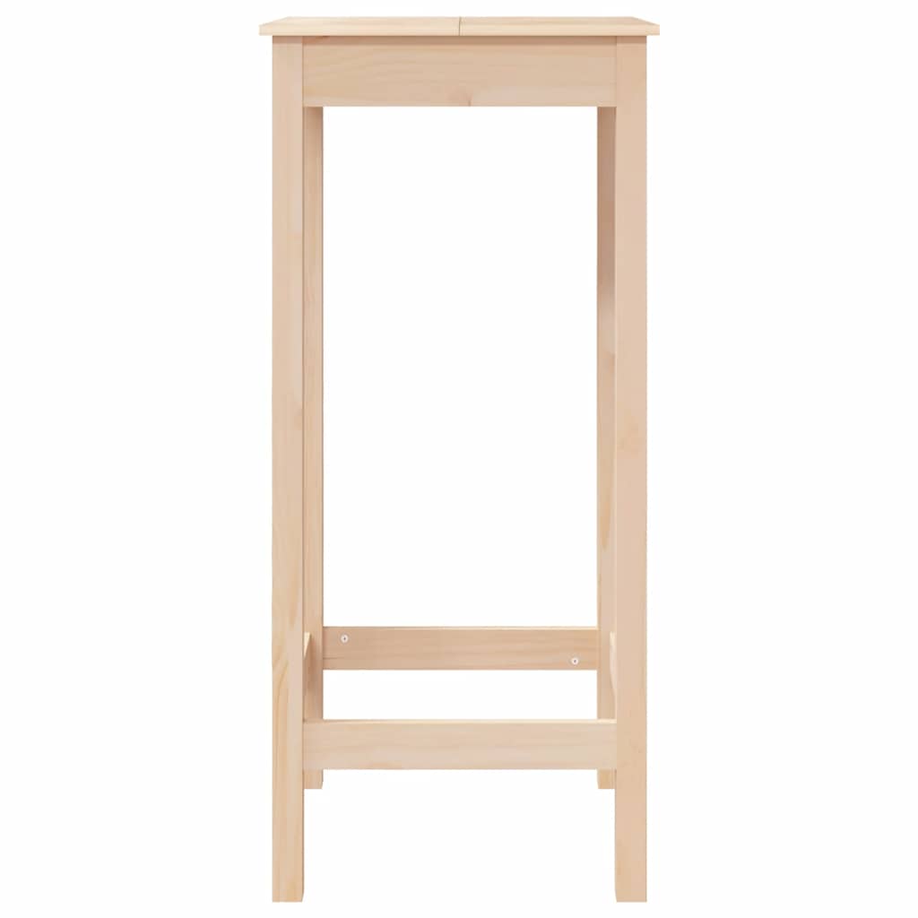 Barbord 50x50x110 cm heltre furu