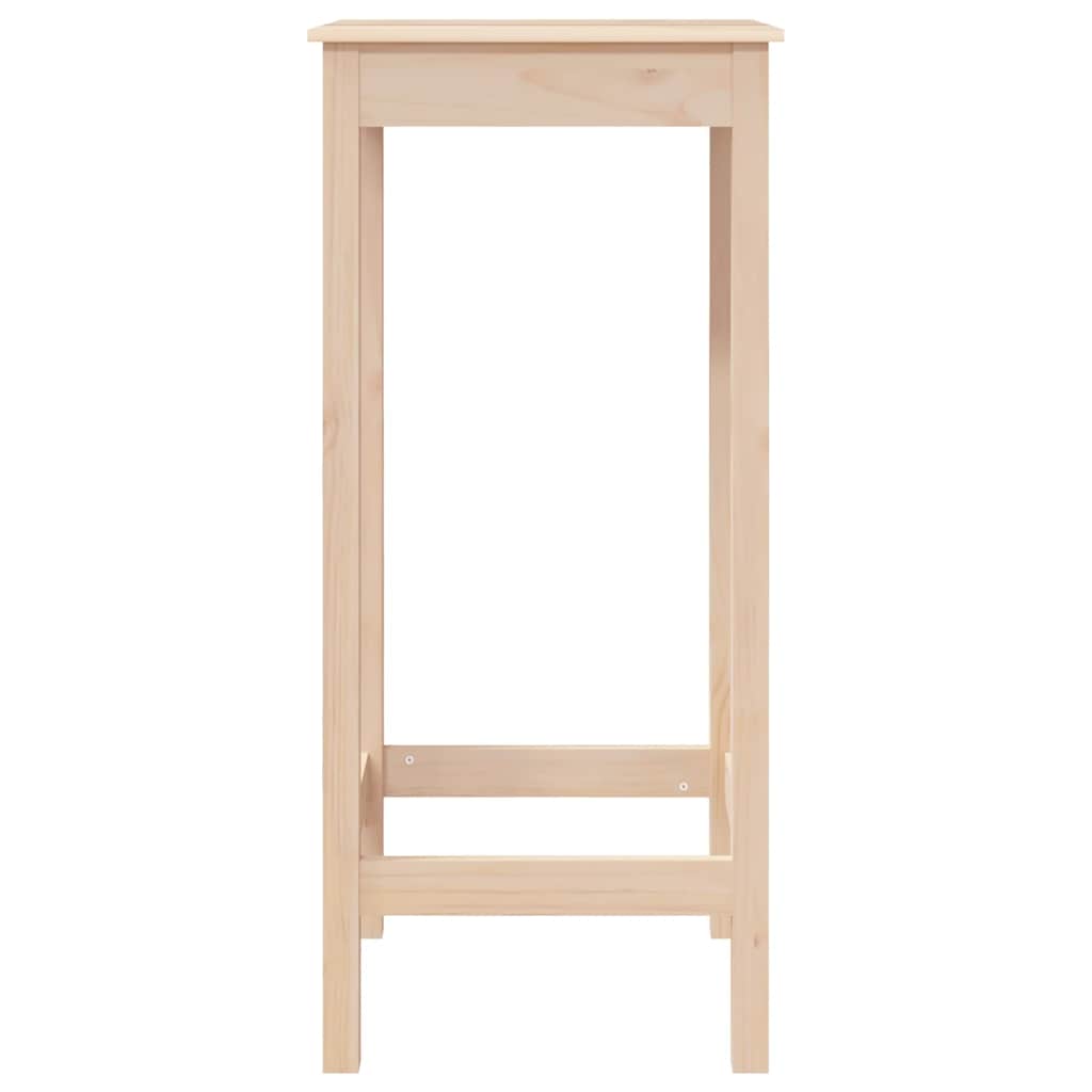 Barbord 50x50x110 cm heltre furu
