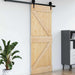 Dør NARVIK Naturlig 70 x 210 cm Massiv Furu Tre