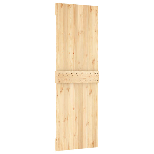 Dør NARVIK Naturlig 70 x 210 cm Massiv Furu Tre