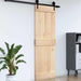 Dør NARVIK Naturlig 85 x 210 cm Massiv Furu Tre