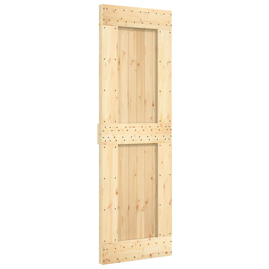 Dør NARVIK Naturlig 70 x 210 cm Massiv Furu Tre
