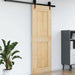 Dør NARVIK Naturlig 80 x 210 cm Massiv Furu Tre