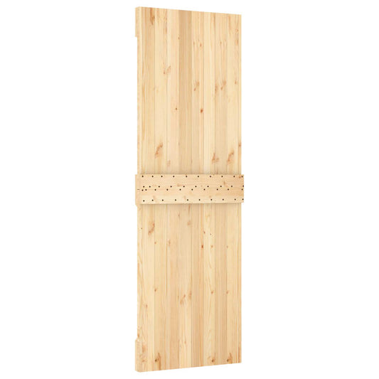 Dør NARVIK Naturlig 70 x 210 cm Massiv Furu Tre