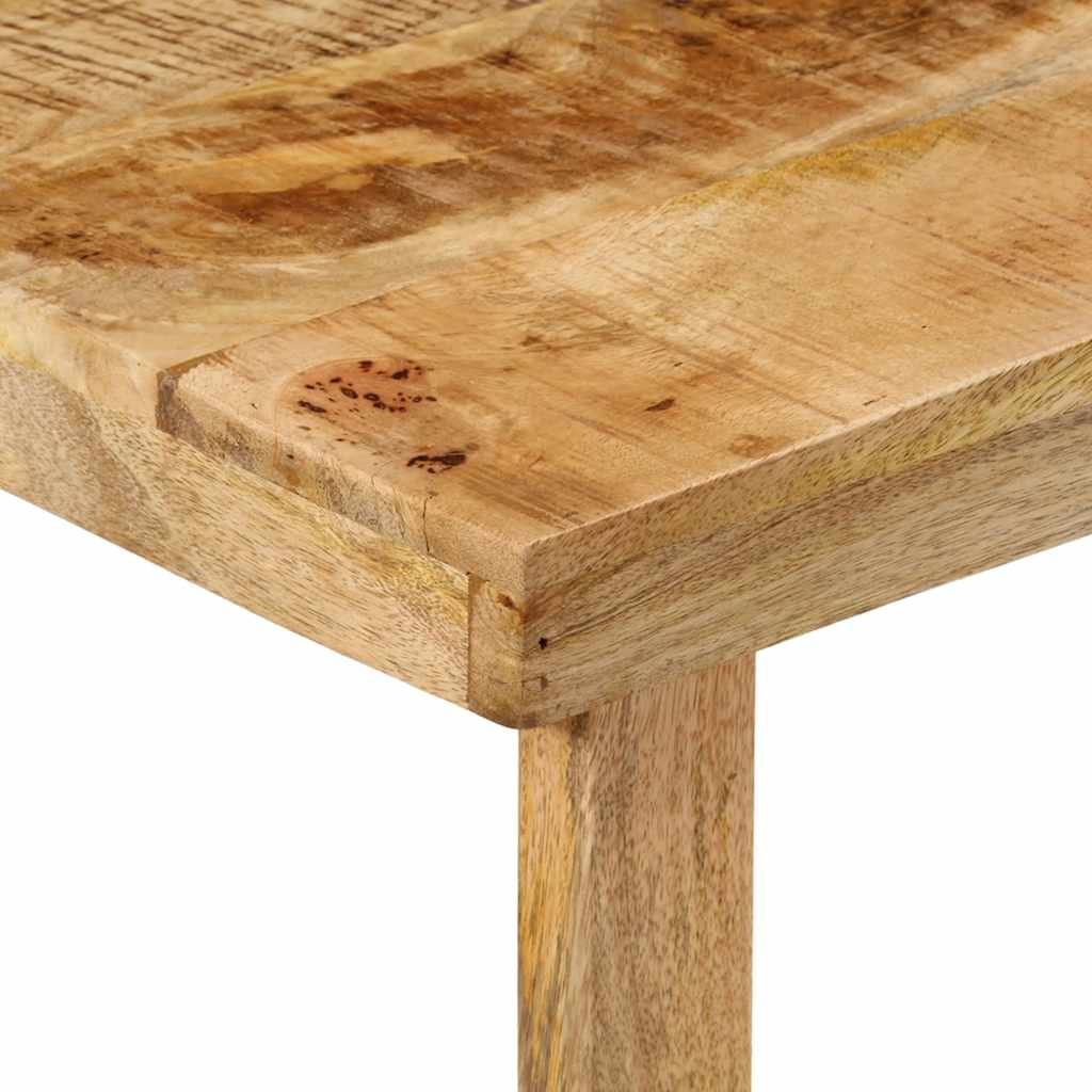 Skrivebord 165x110x75 cm heltre mango