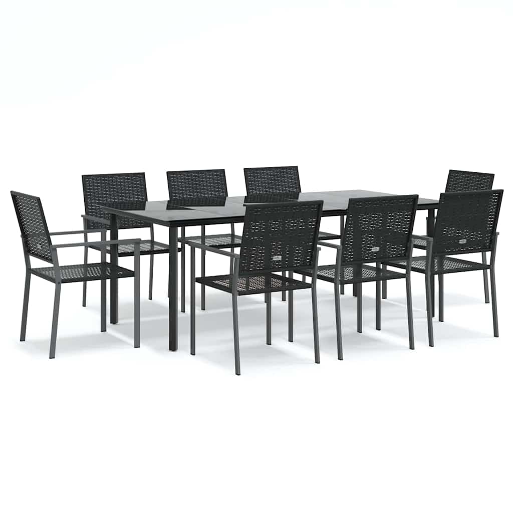 Hagespisegruppe 9 deler polyrotting og stål