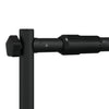 Bakgrunnsstativer 2 stk svart 254x243 cm stål