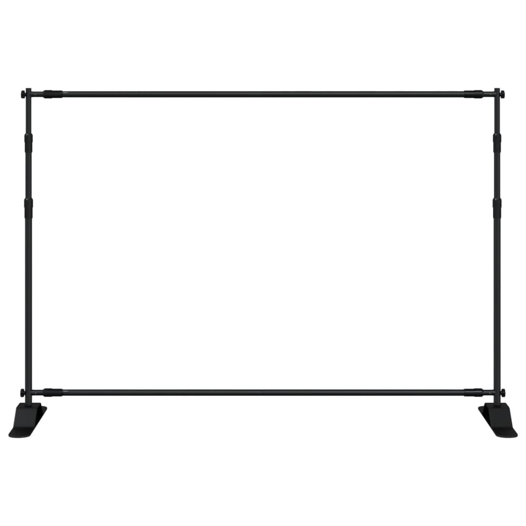 Bakgrunnsstativer 2 stk svart 305x243 cm stål