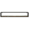 Vegghyller 2 stk 110x17x17 cm gjenvunnet heltre og jern