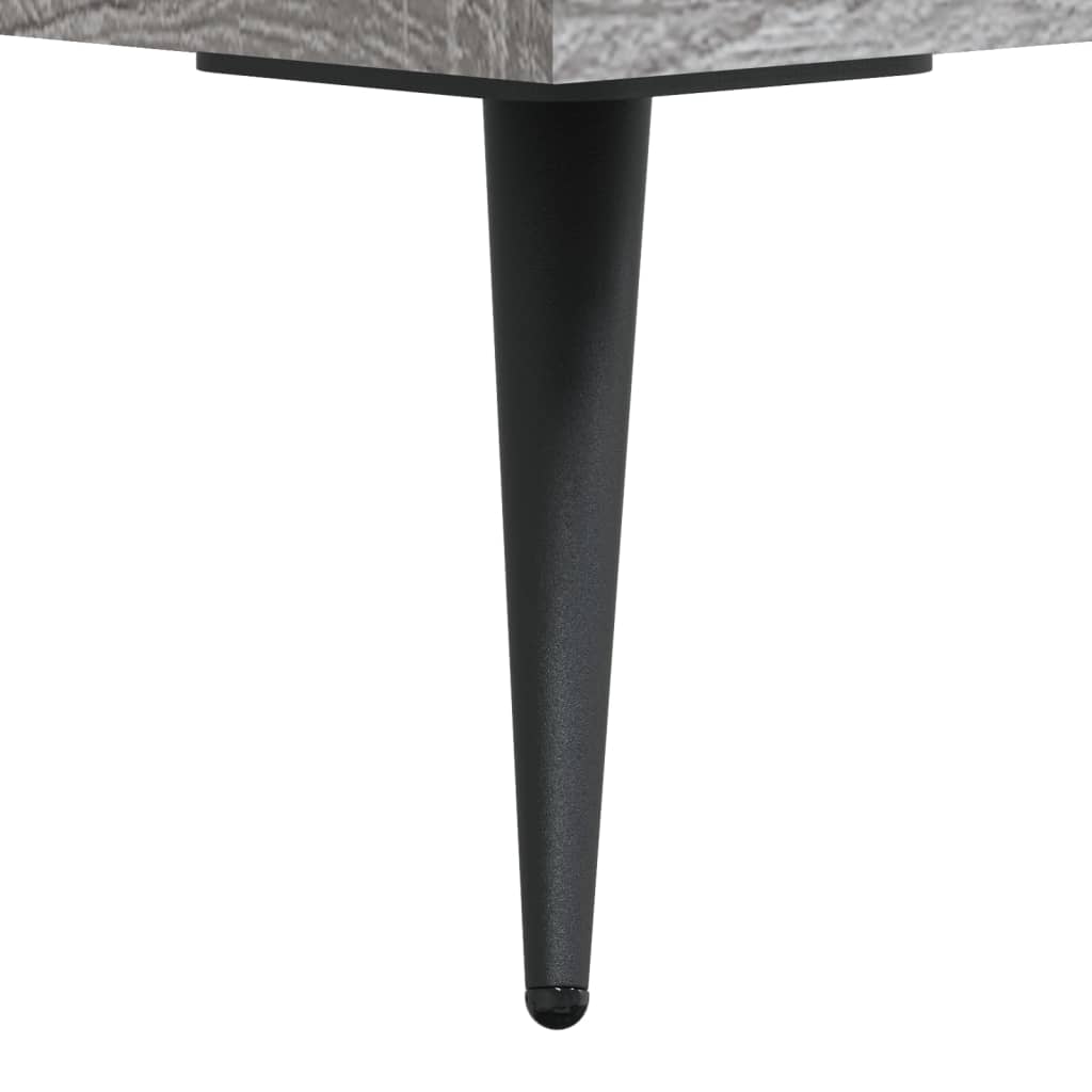 Skjenk grå sonoma 69,5x34x90 cm konstruert tre