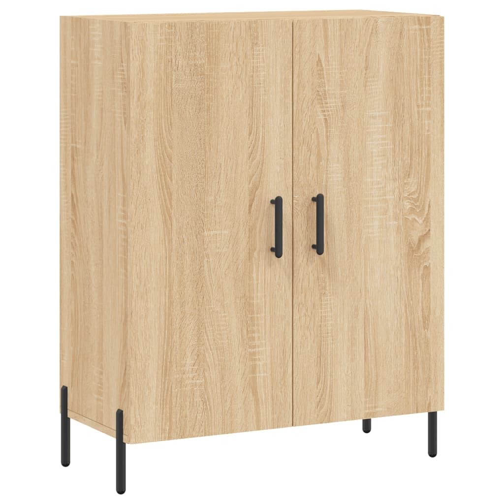 Skjenk sonoma eik 69,5x34x90 cm konstruert tre