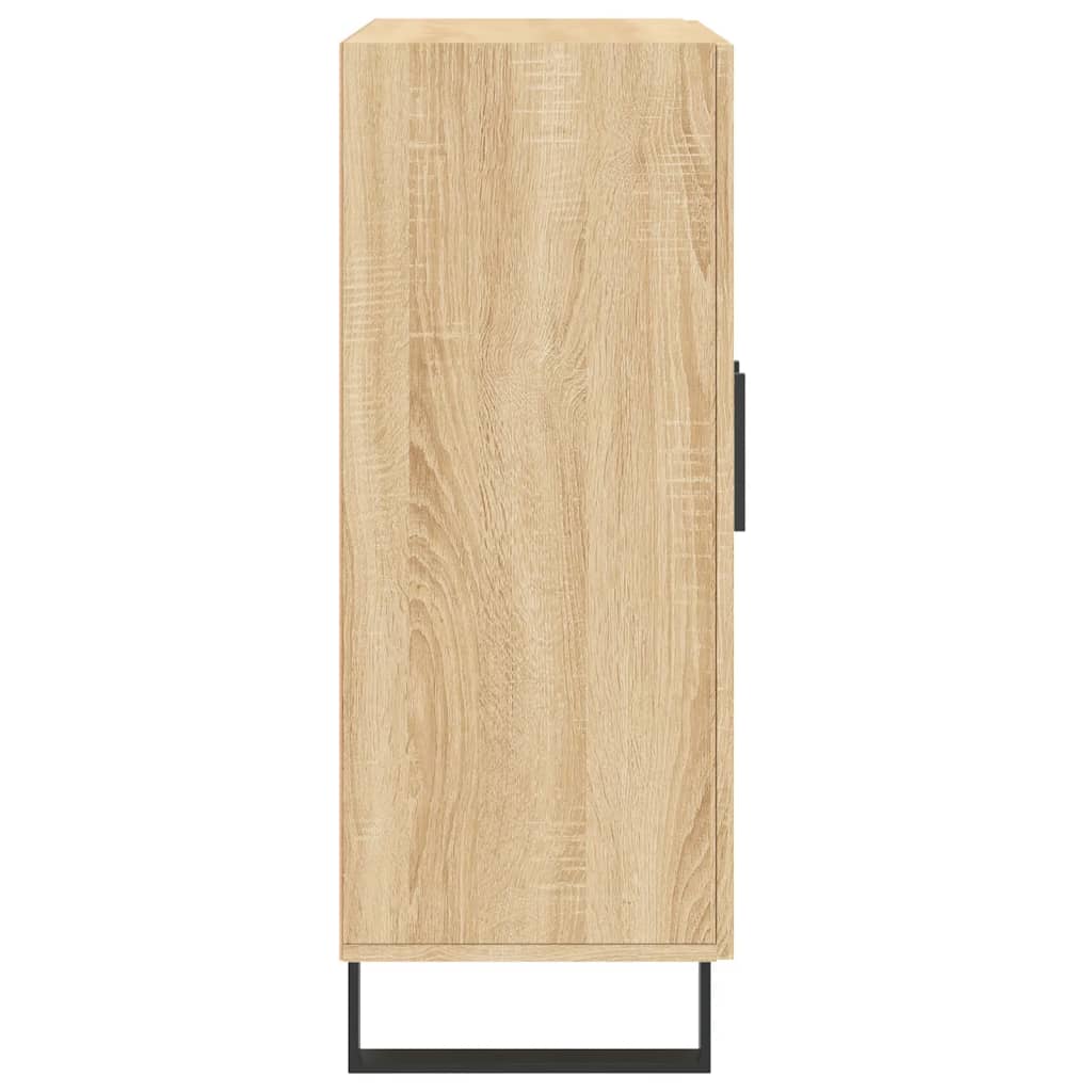 Skjenk sonoma eik 69,5x34x90 cm konstruert tre