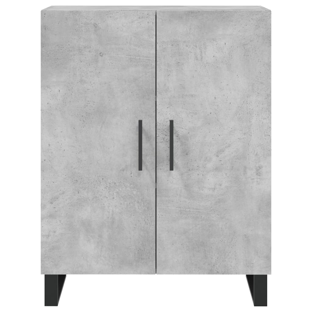 Skjenk betonggrå 69,5x34x90 cm konstruert tre