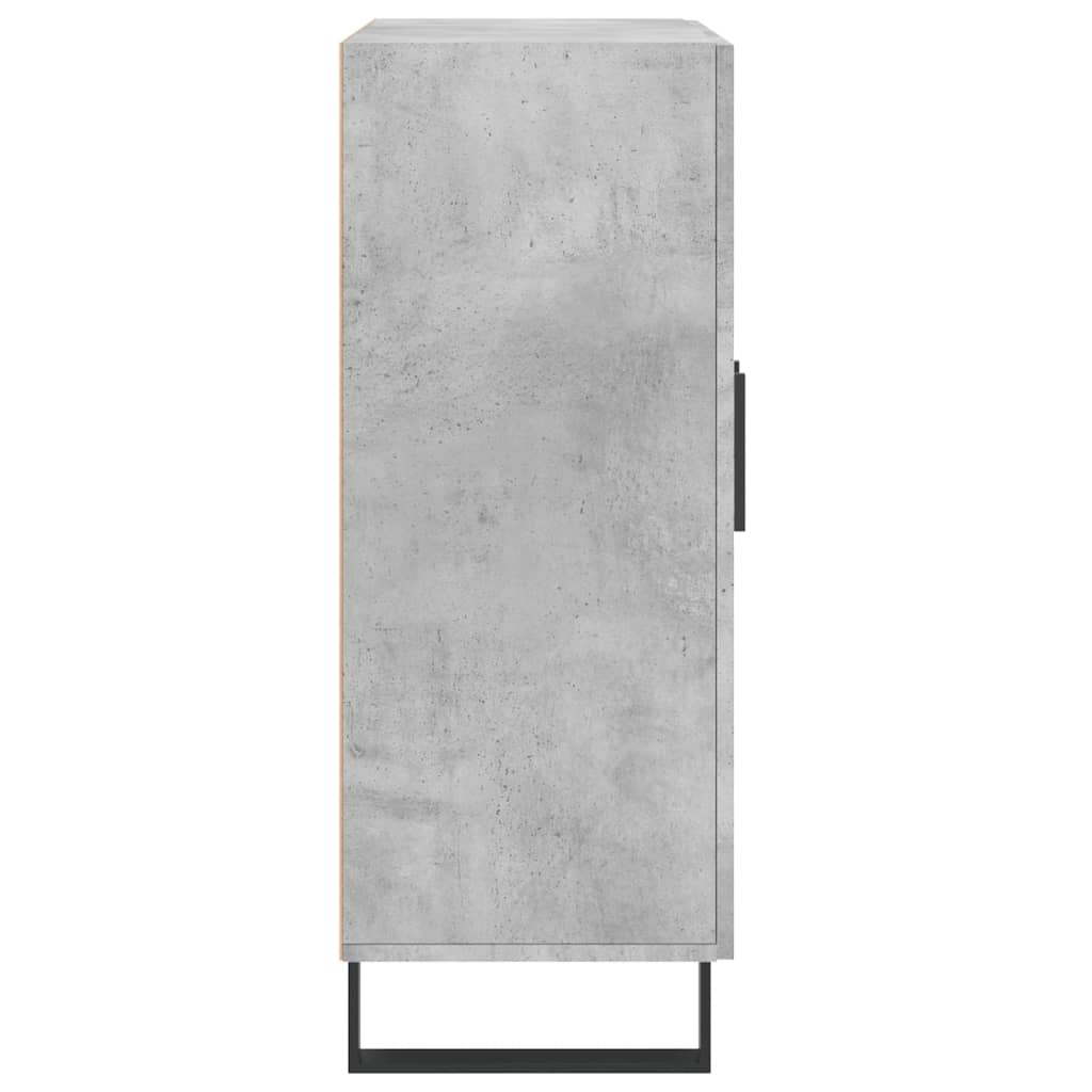 Skjenk betonggrå 69,5x34x90 cm konstruert tre