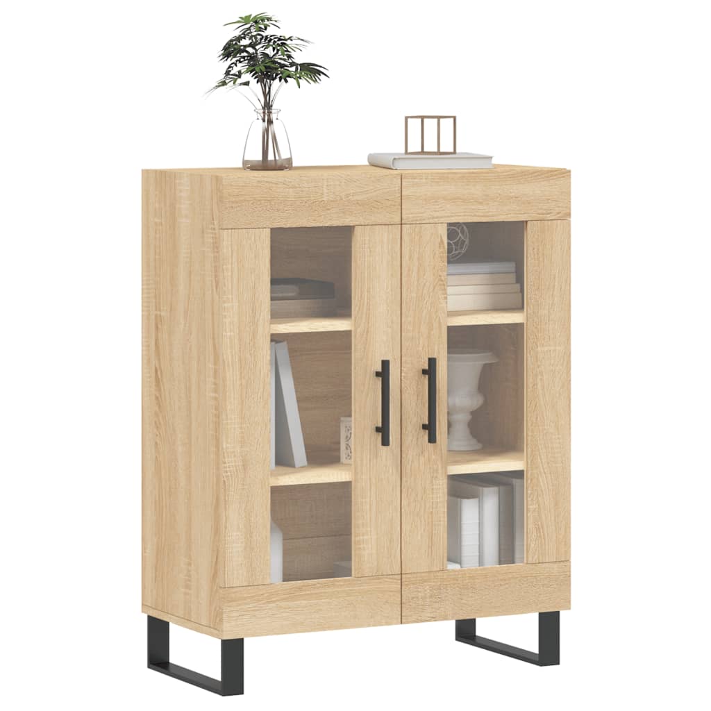 Skjenk sonoma eik 69,5x34x90 cm konstruert tre
