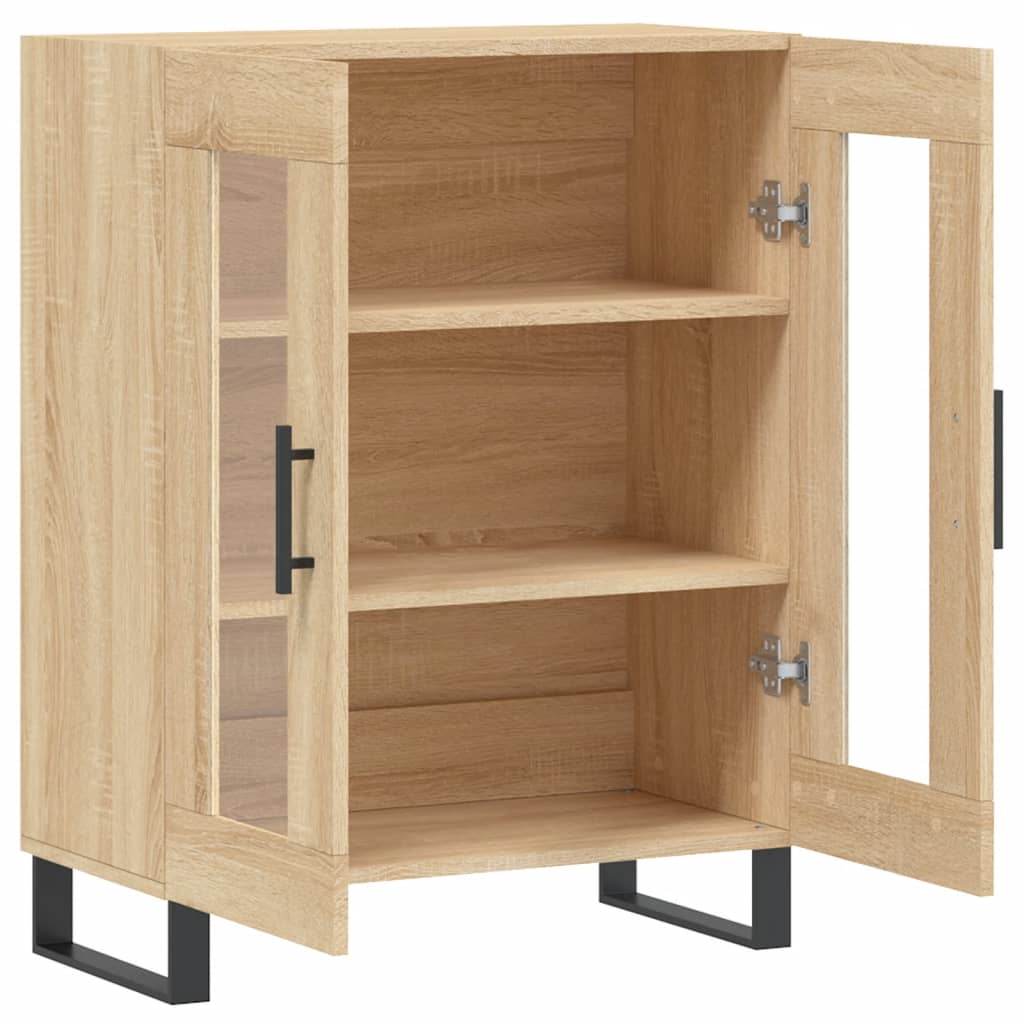Skjenk sonoma eik 69,5x34x90 cm konstruert tre
