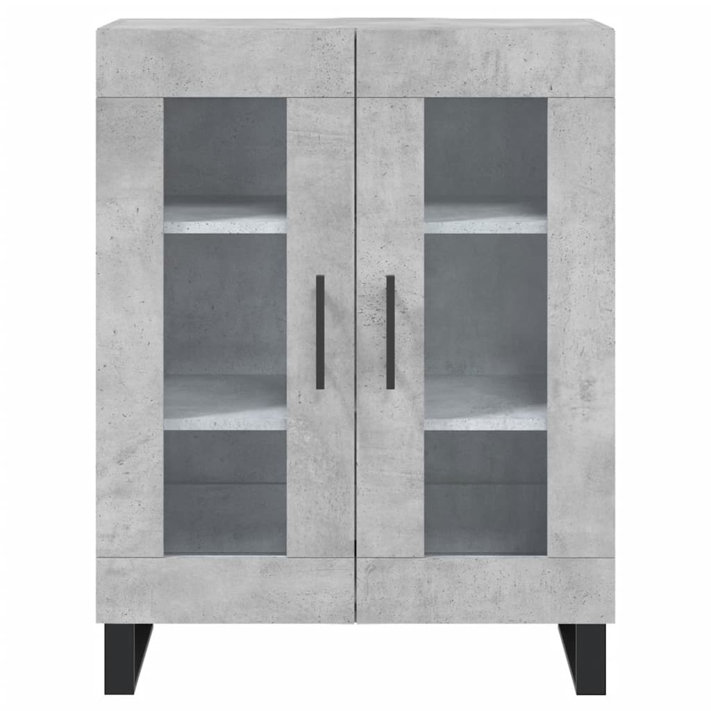 Skjenk betonggrå 69,5x34x90 cm konstruert tre